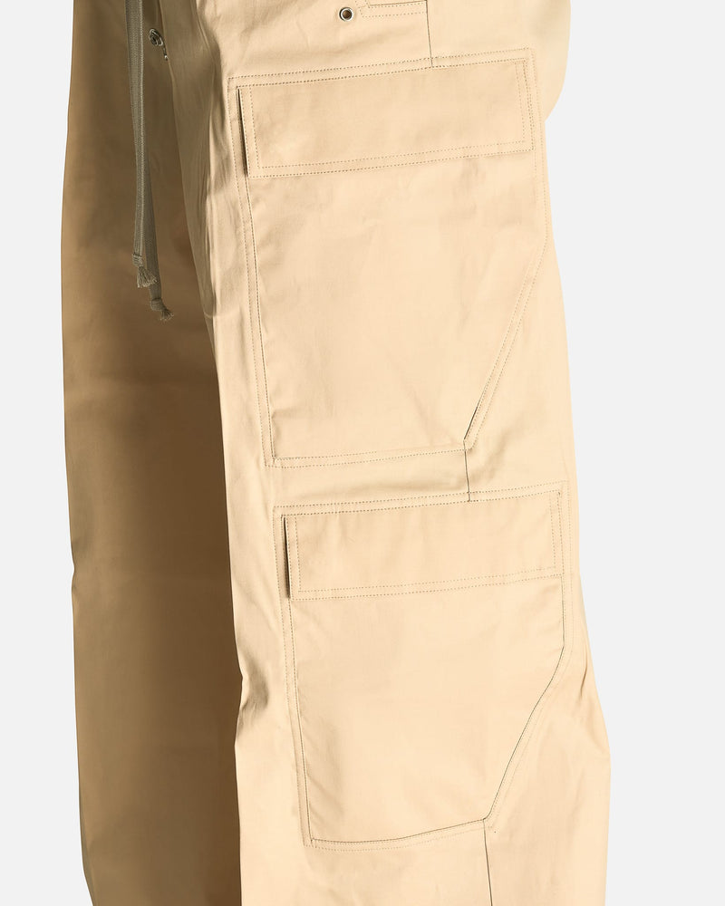 Rick Owens Men's Pants Cargobelas in Sand
