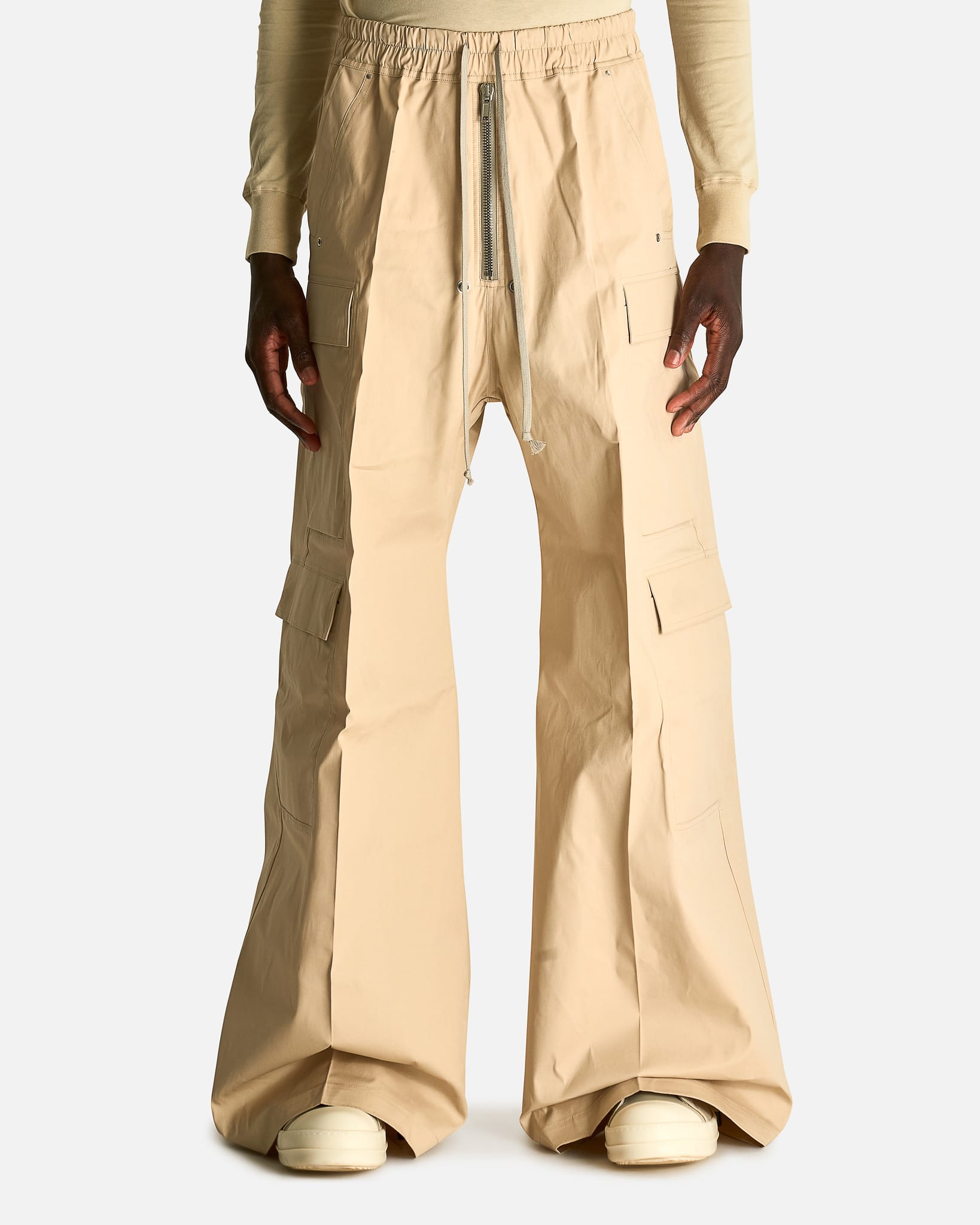 Rick Owens Men's Pants Cargobelas in Sand