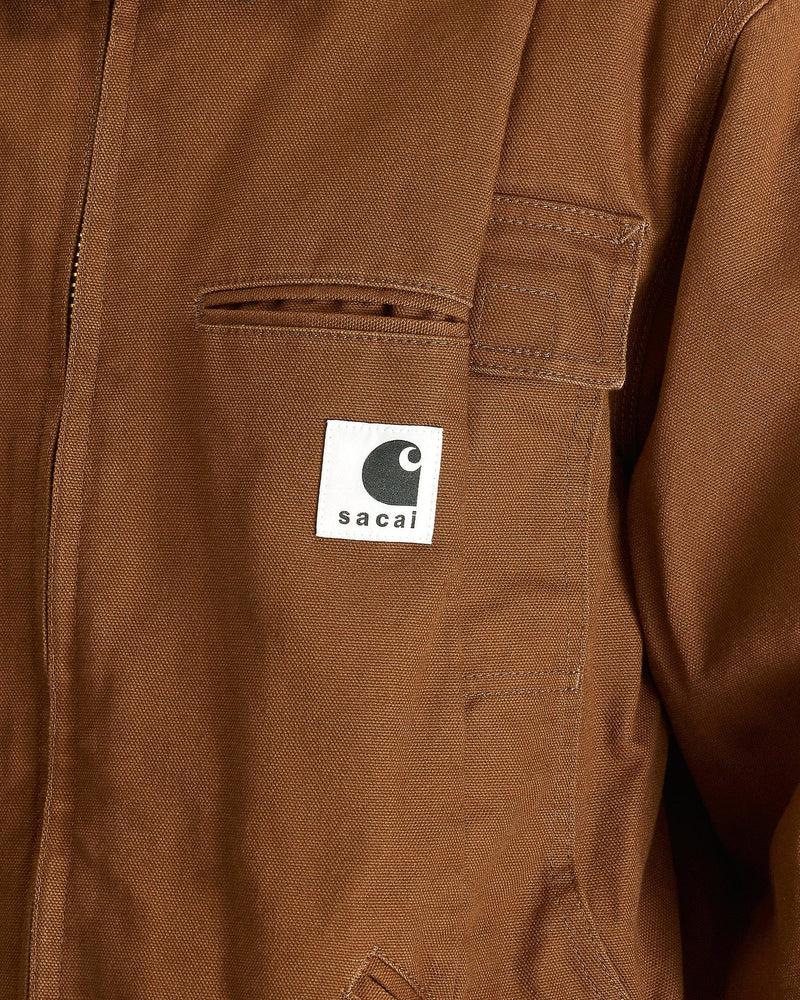 Sacai Men's Jackets Carhartt WIP Duck Jacket in Beige