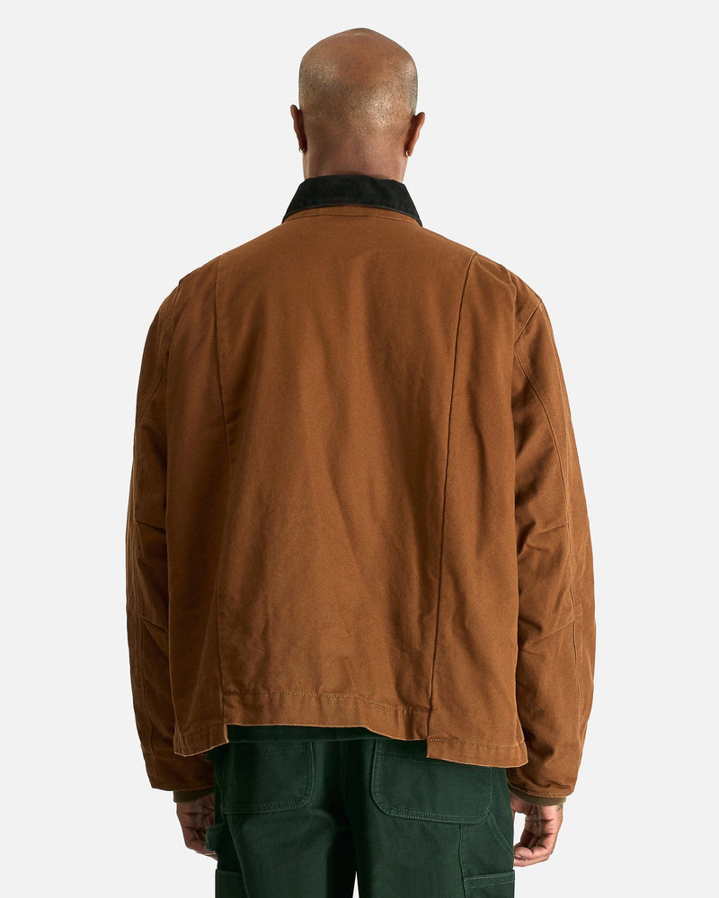 Sacai Men's Jackets Carhartt WIP Duck Jacket in Beige