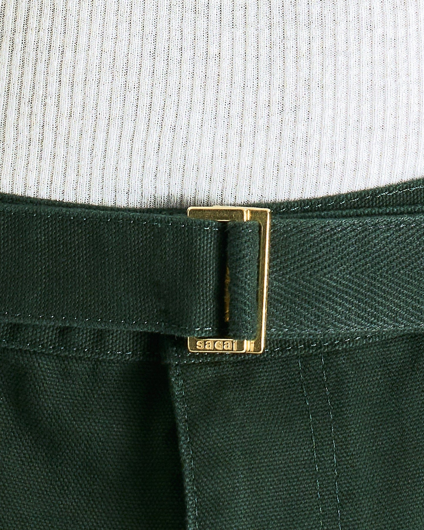 Sacai Men's Pants Carhartt WIP Duck Pants in Green