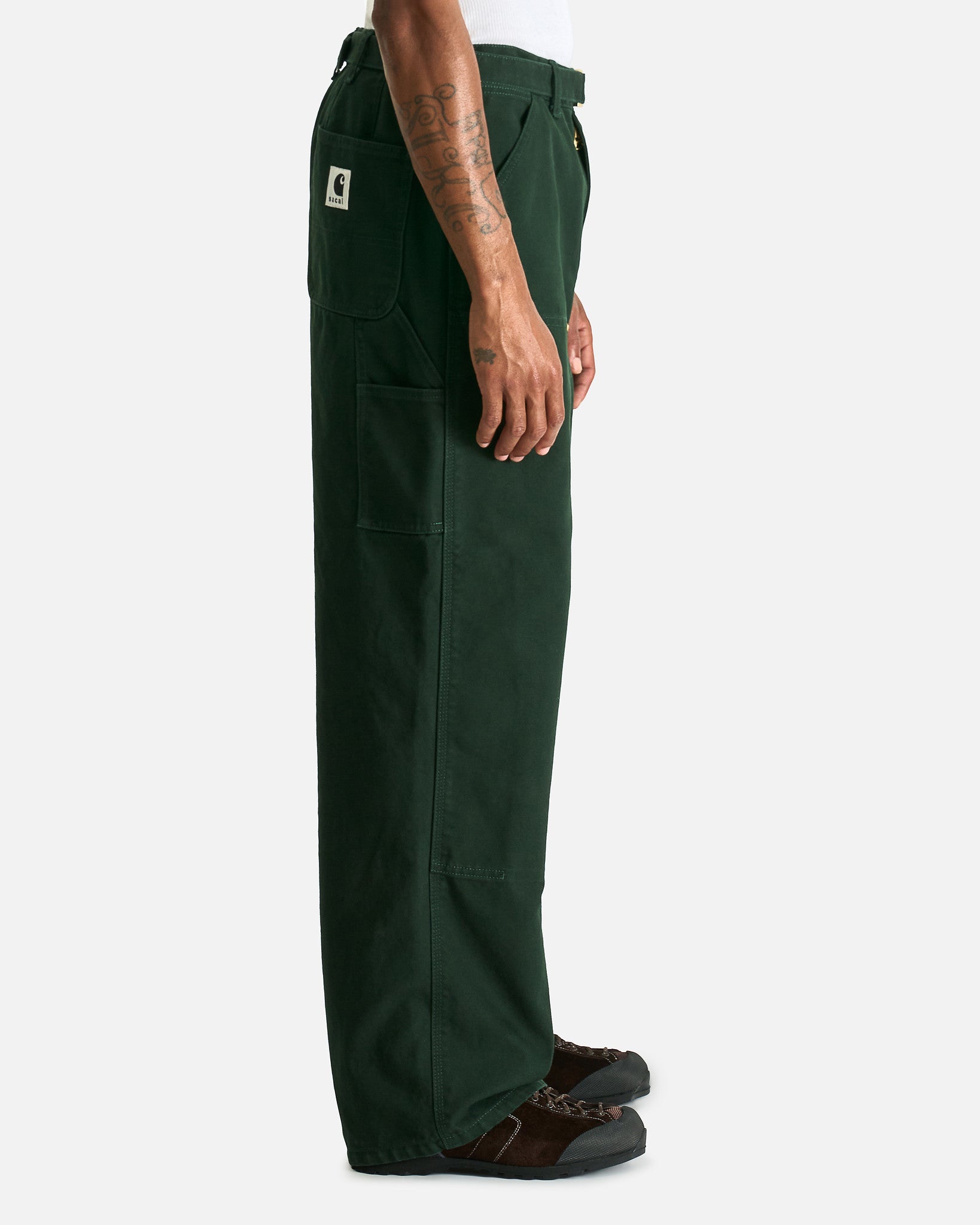 Sacai Men's Pants Carhartt WIP Duck Pants in Green