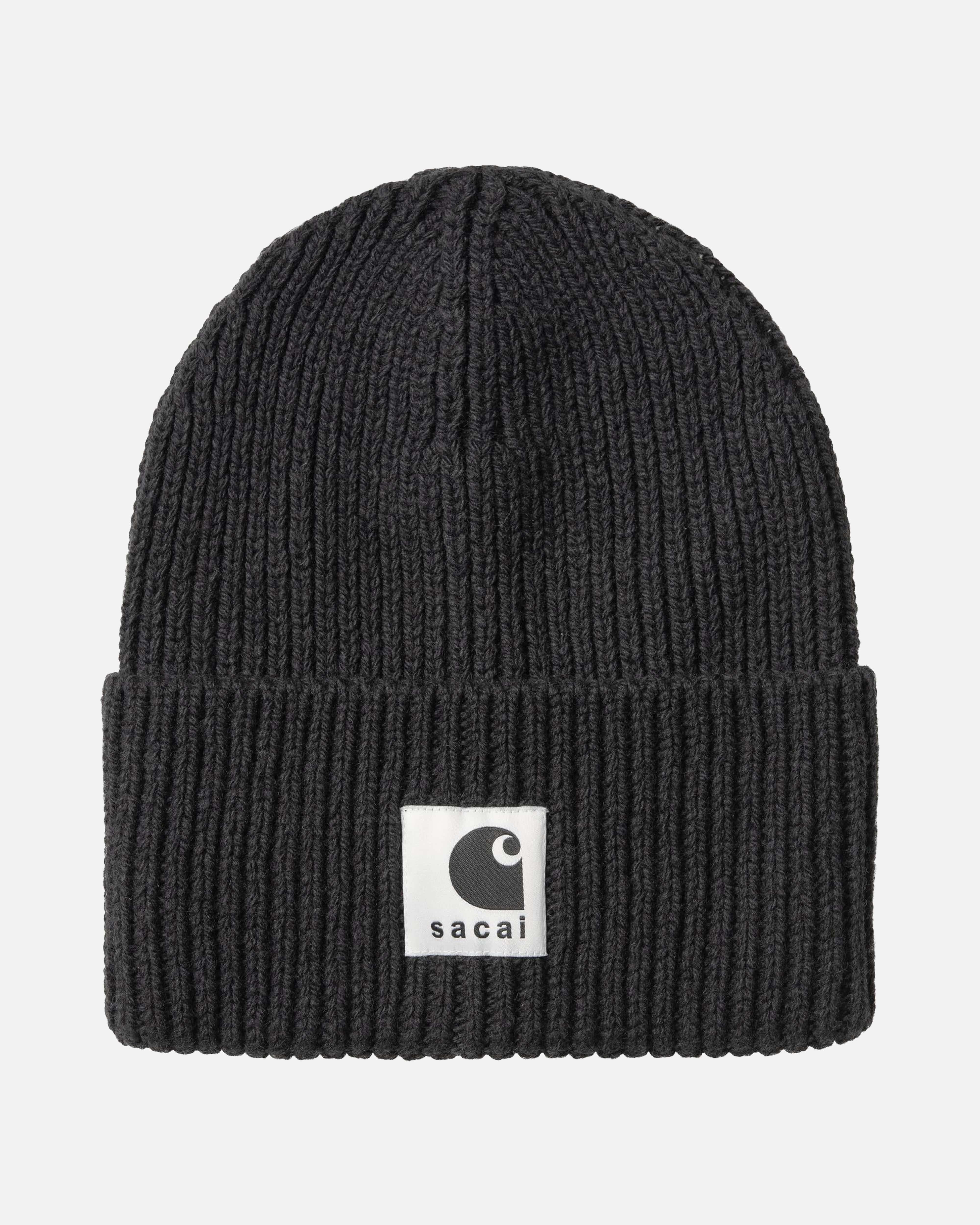 帽子 sacai carhartt wip WoolKnit Beanie Black Carhartt WIP Wool Knit Beanie in Black – SVRN