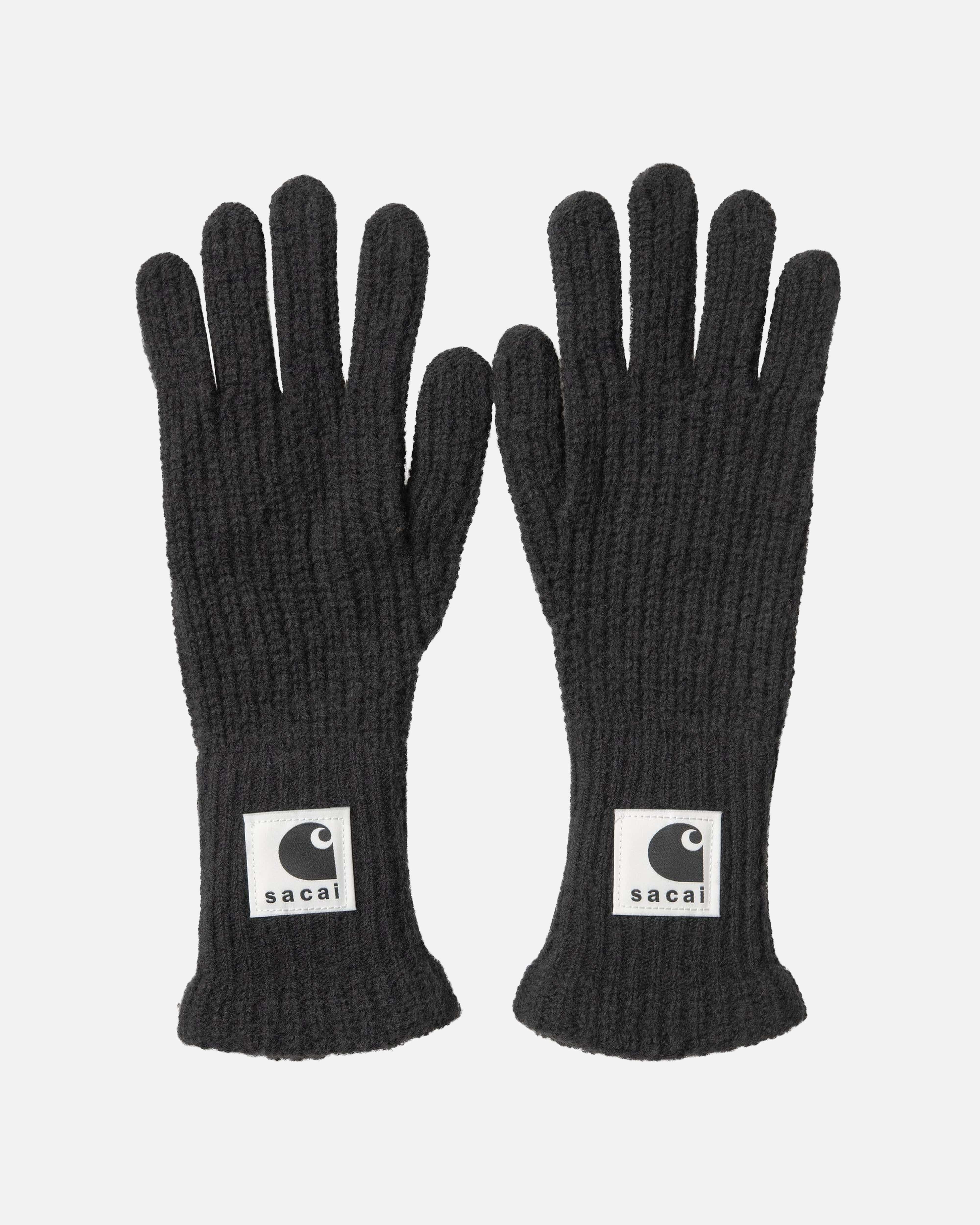 Carhartt WIP Wool Knit Gloves in Black – SVRN