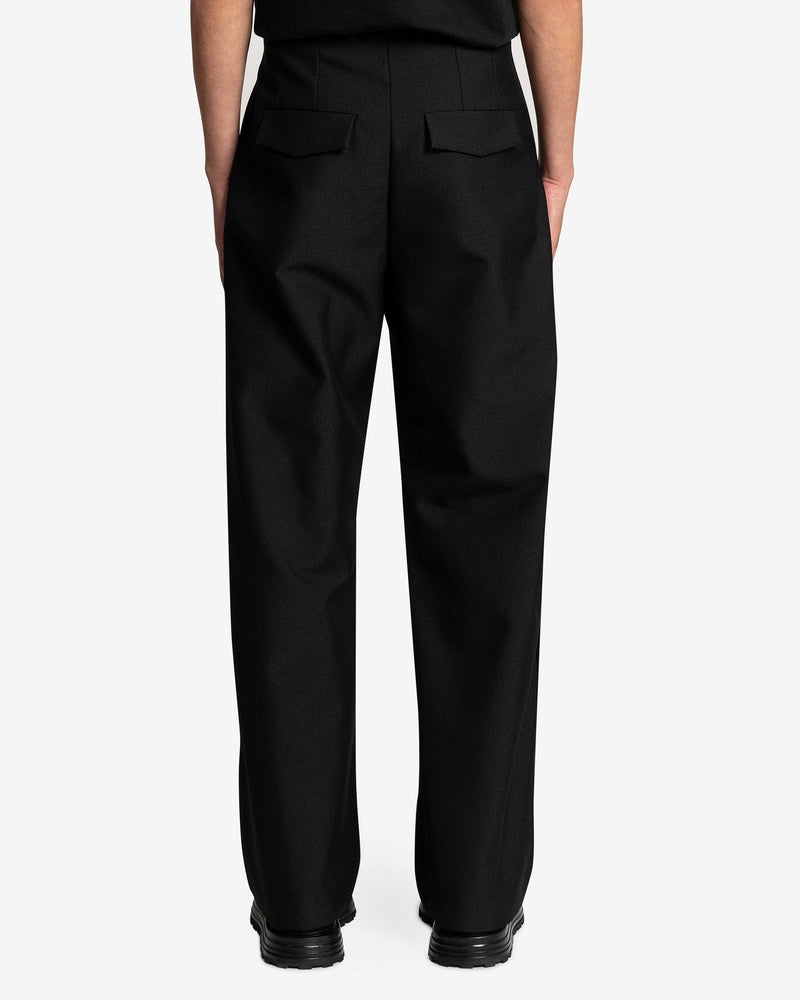 NAMACHEKO Men's Pants Carisbrooke Trouser in Black