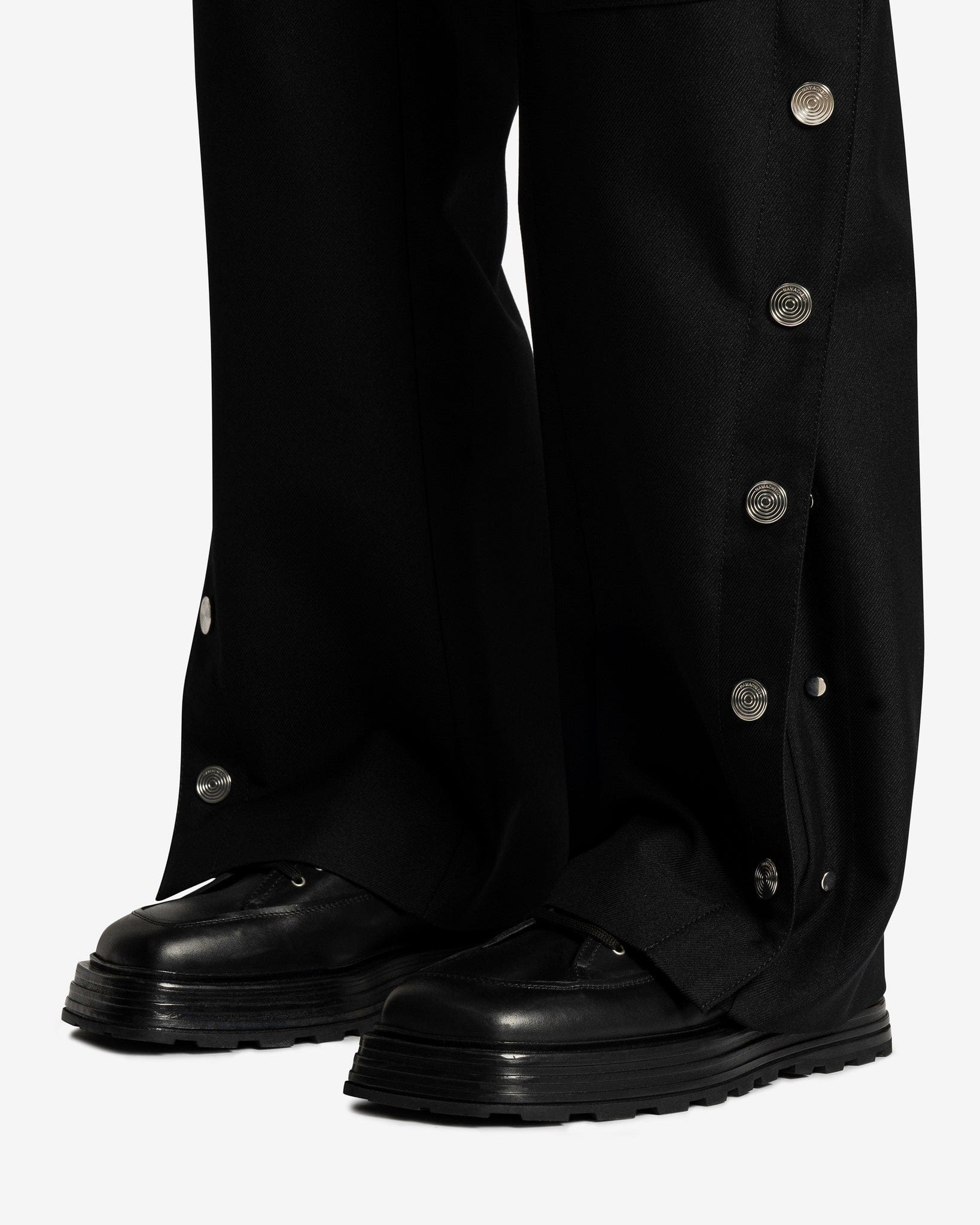 NAMACHEKO Men's Pants Carisbrooke Trouser in Black