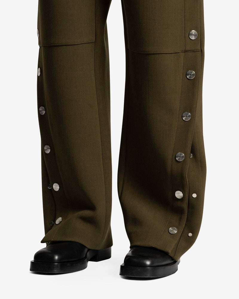 NAMACHEKO Men's Pants Carisbrooke Trouser in Moss Green