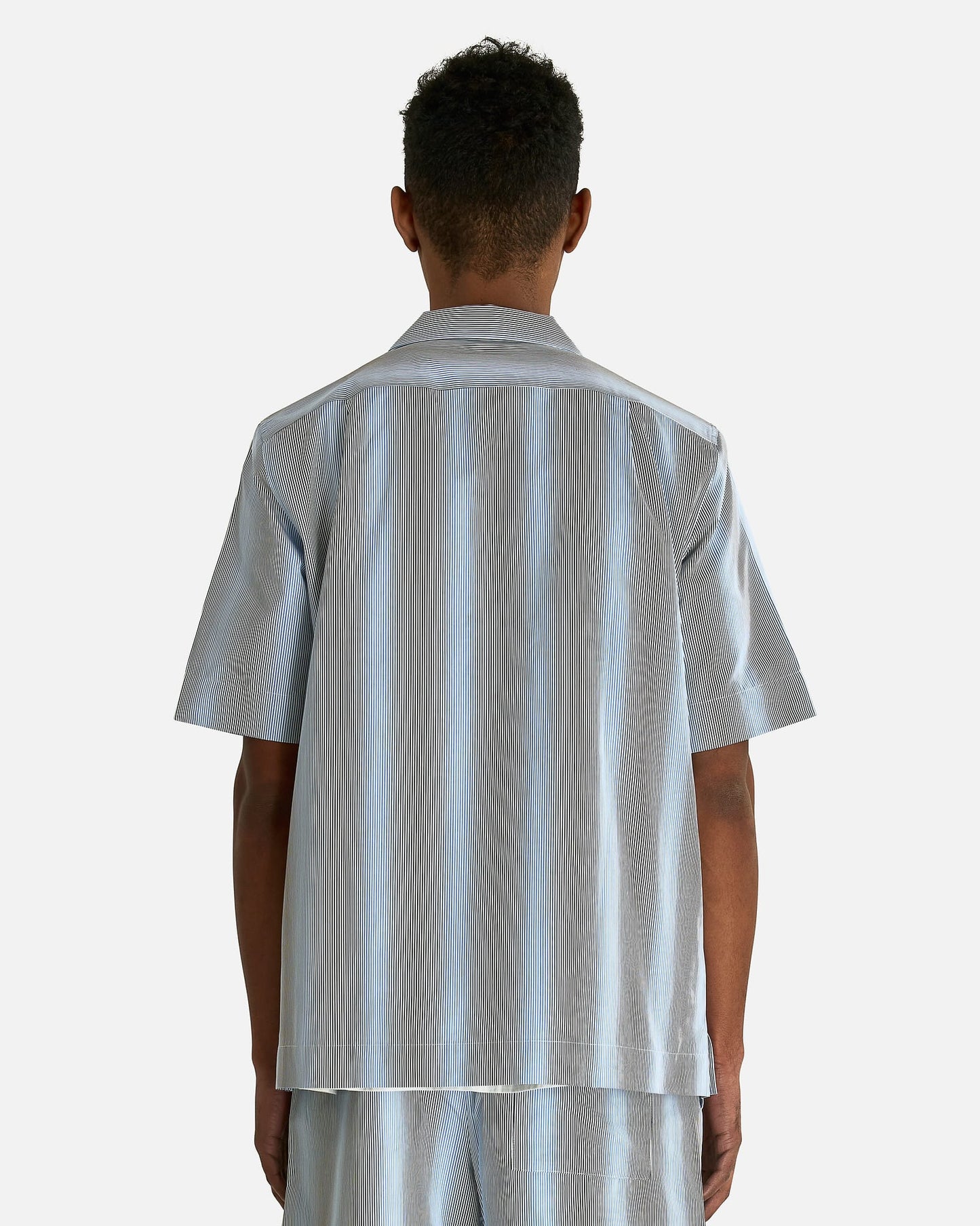 Dries Van Noten Men's Shirts Carltone Shirt in Blue