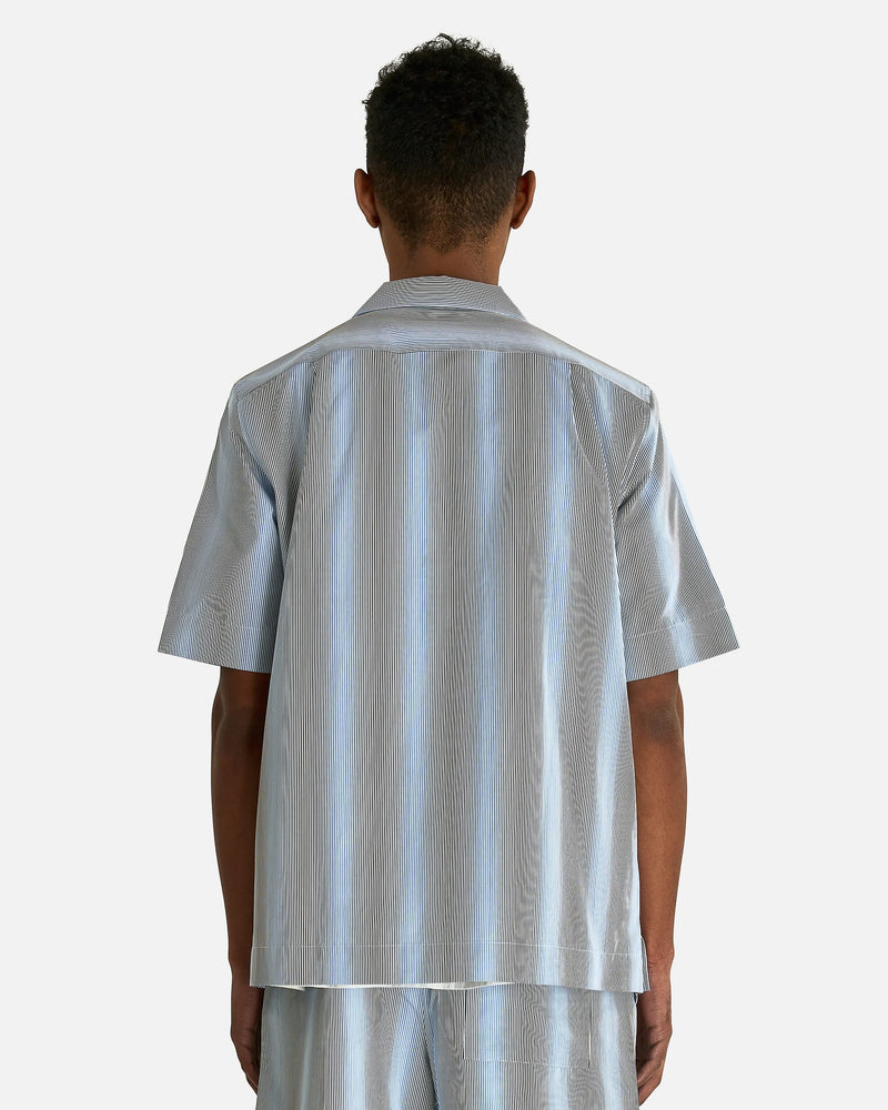 Dries Van Noten Men's Shirts Carltone Shirt in Blue