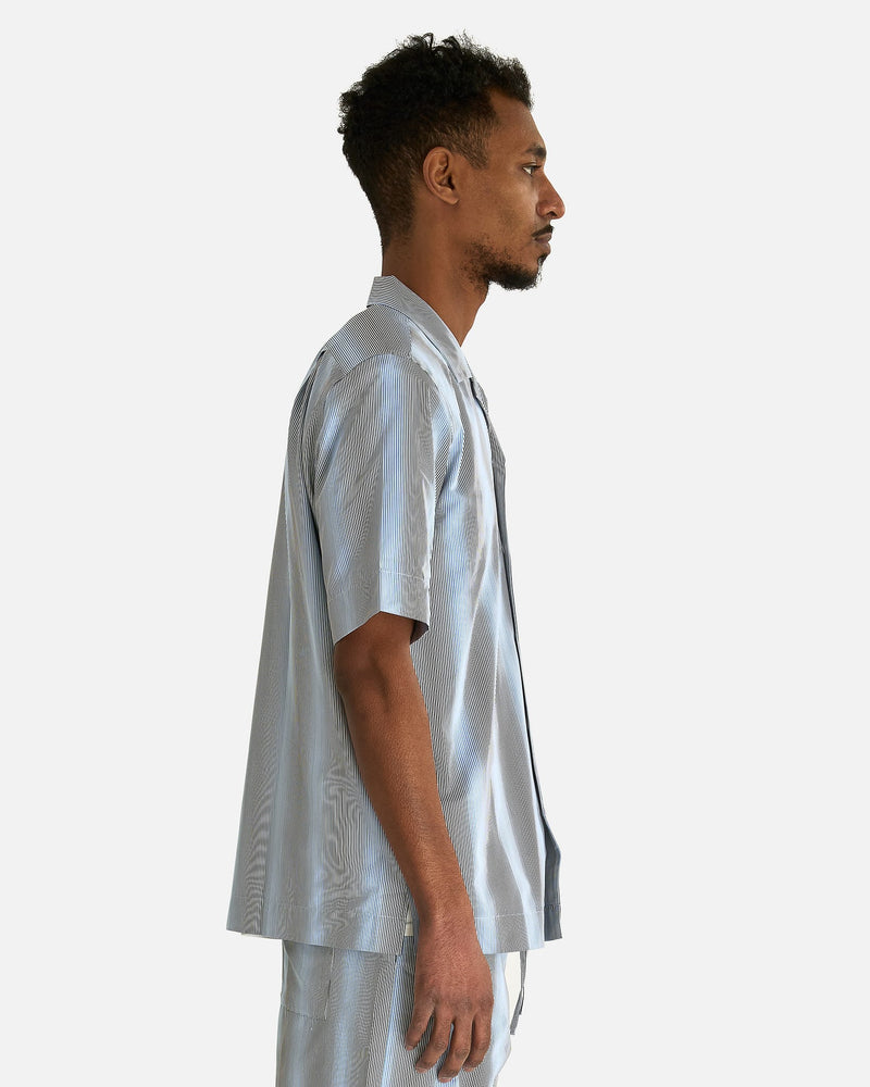 Dries Van Noten Men's Shirts Carltone Shirt in Blue