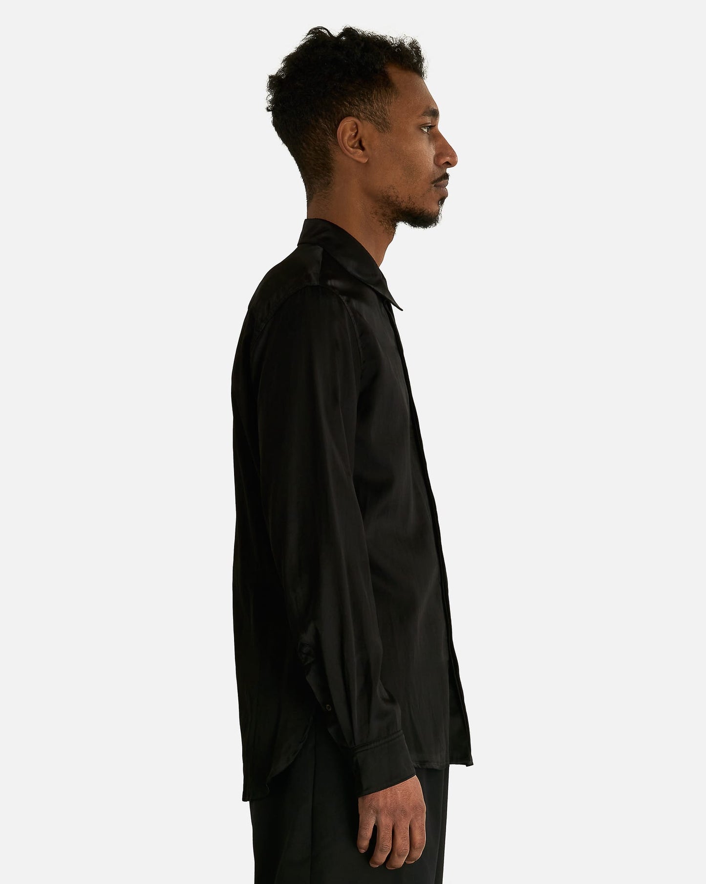 Dries Van Noten Men's Shirts Carvies Shirt in Black