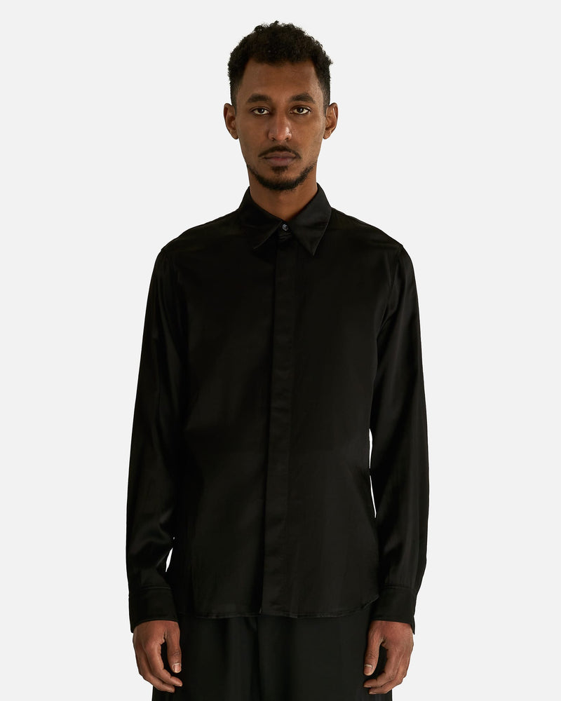Dries Van Noten Men's Shirts Carvies Shirt in Black
