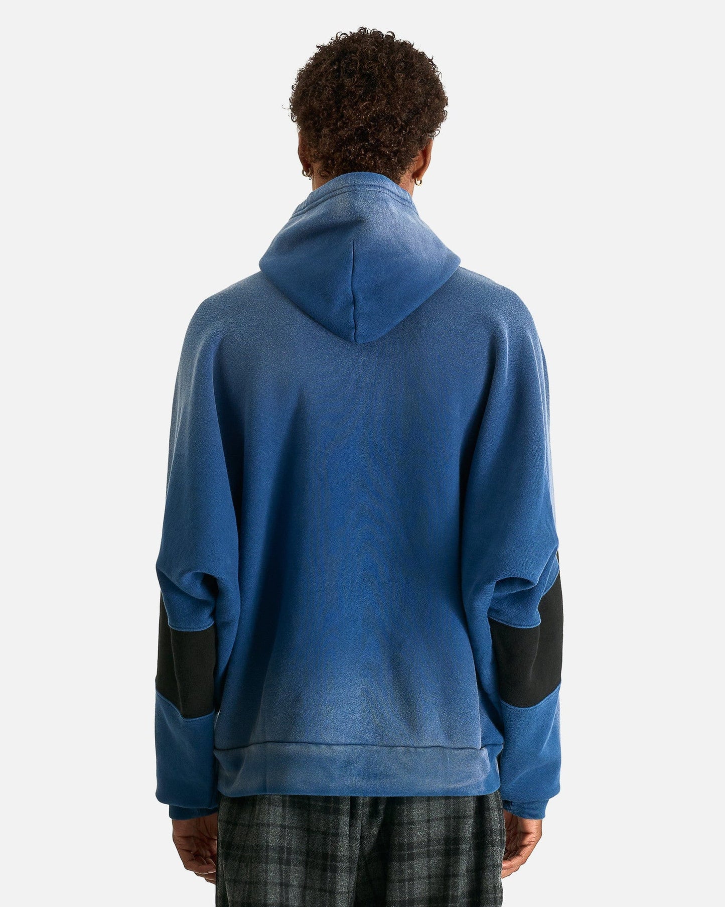 Willy Chavarria Men's Sweatshirts Casa de Chavarria Hoodie in Prussian Blue