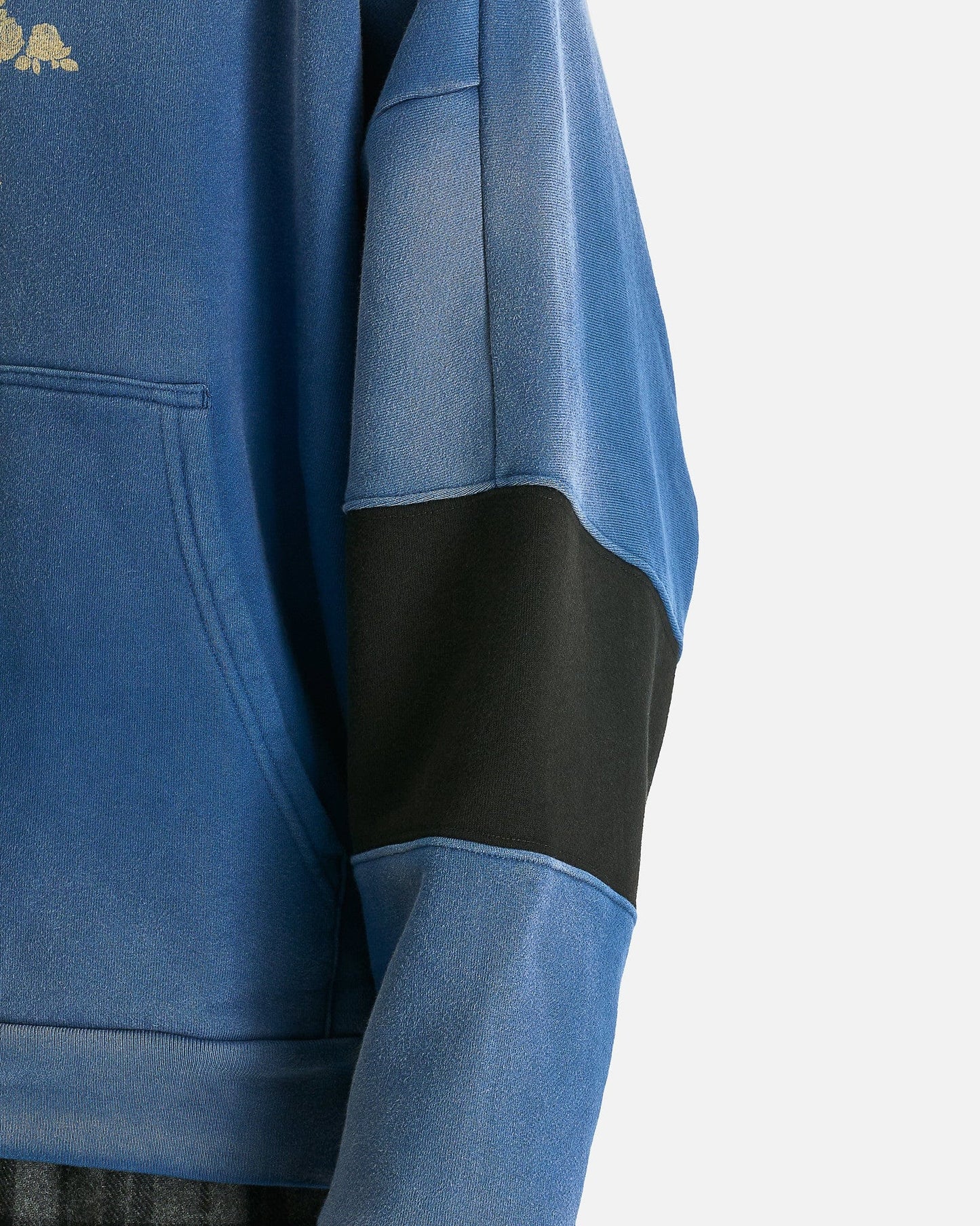 Willy Chavarria Men's Sweatshirts Casa de Chavarria Hoodie in Prussian Blue