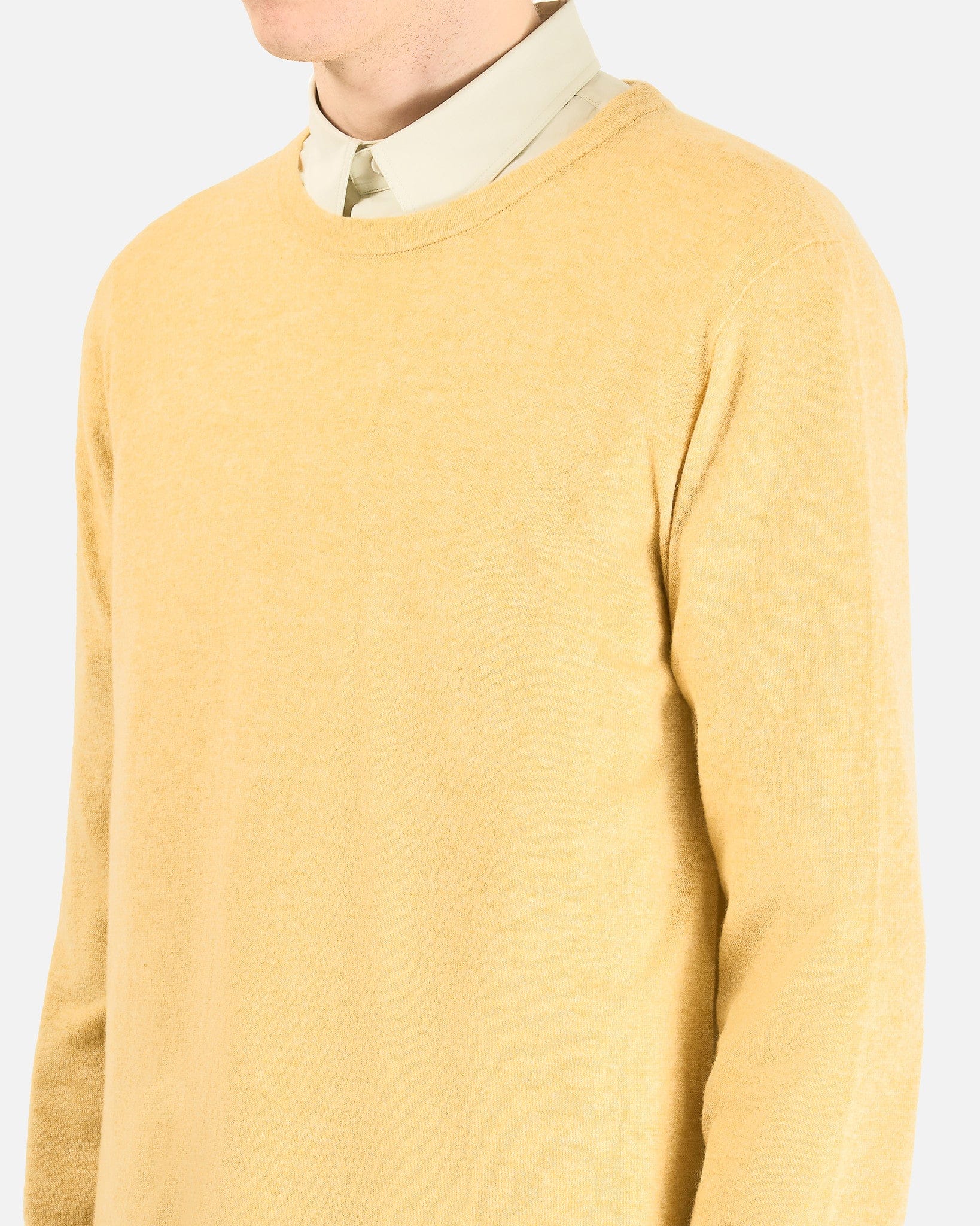 The Row Men's Tops Casas Top in Pale Yellow