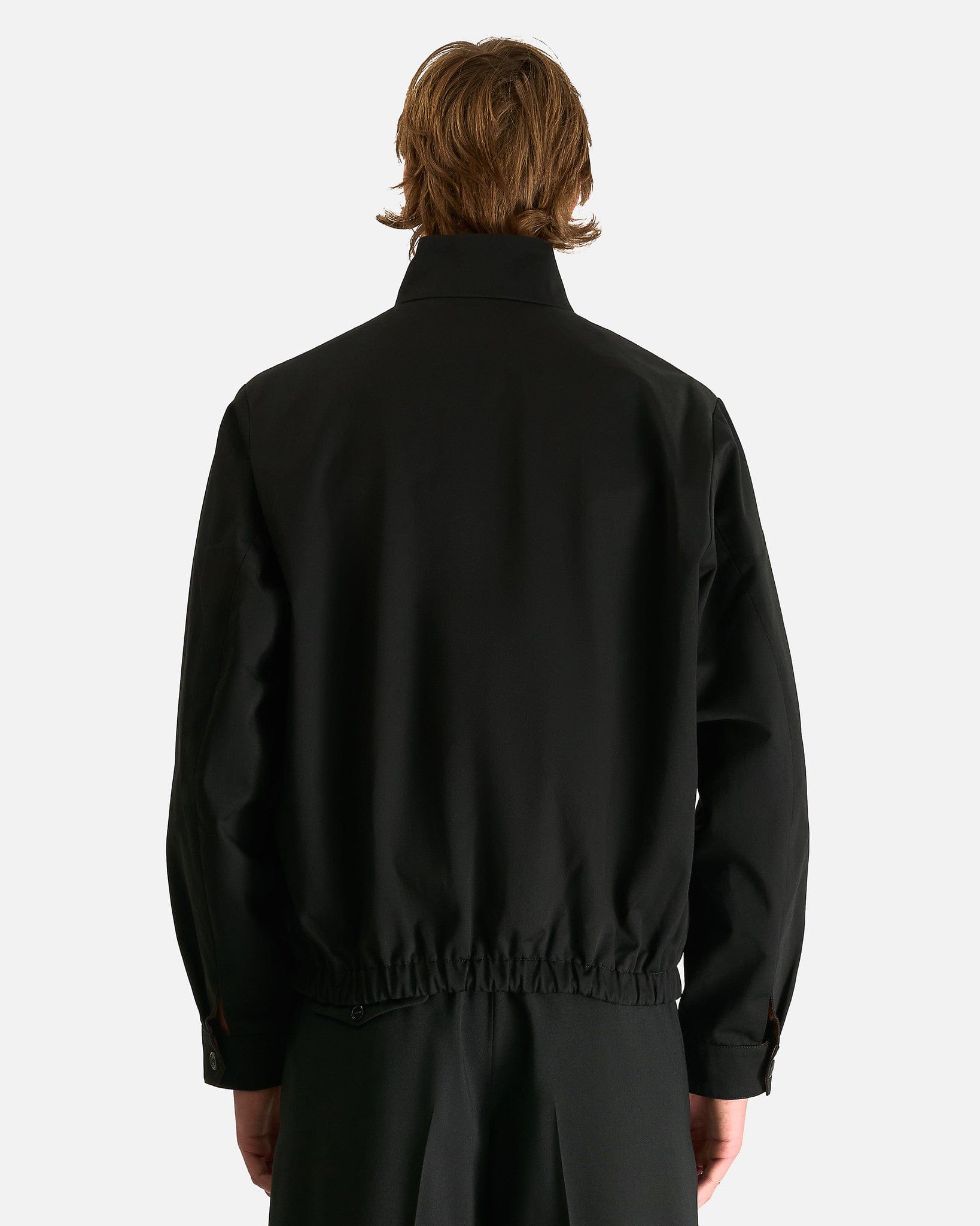 Casino Jacket in Black Megatwist Twill – SVRN