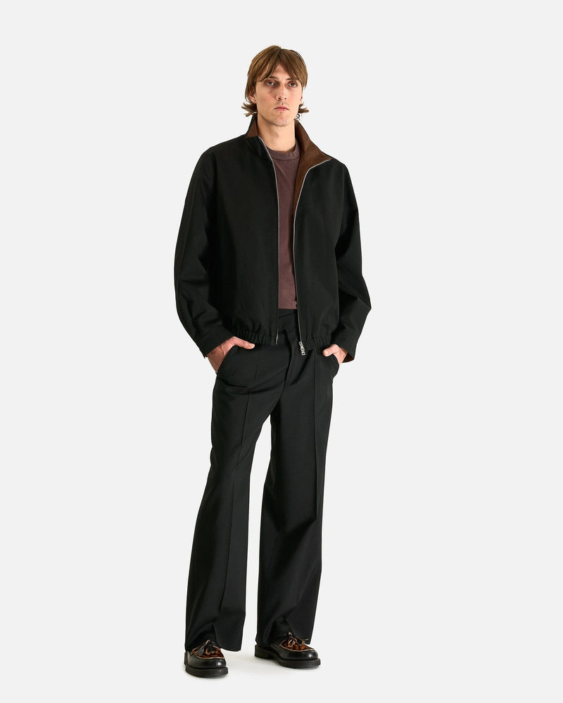 Casino Jacket in Black Megatwist Twill – SVRN