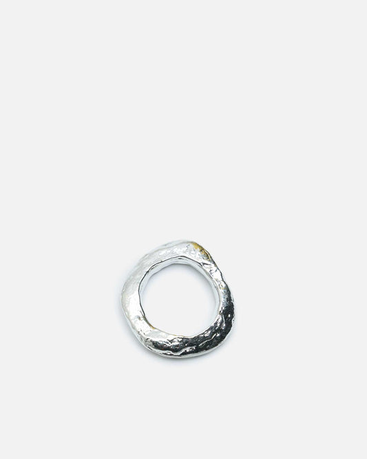 Homme Plissé Issey Miyake Jewelry OS Cavern Ring in Riverside Gray