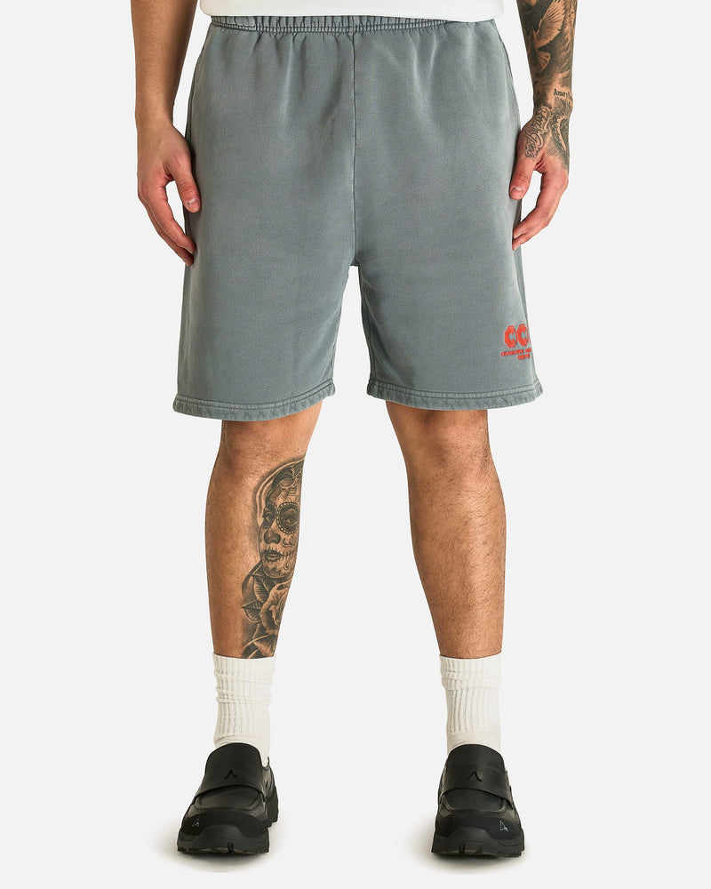 Willy Chavarria Men's Shorts CCC Buffalo Sweatshort in Concrete