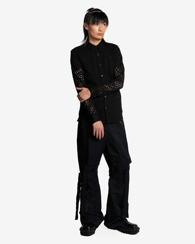 Dries Van Noten Men's Shirts Celdon Shirt in Black