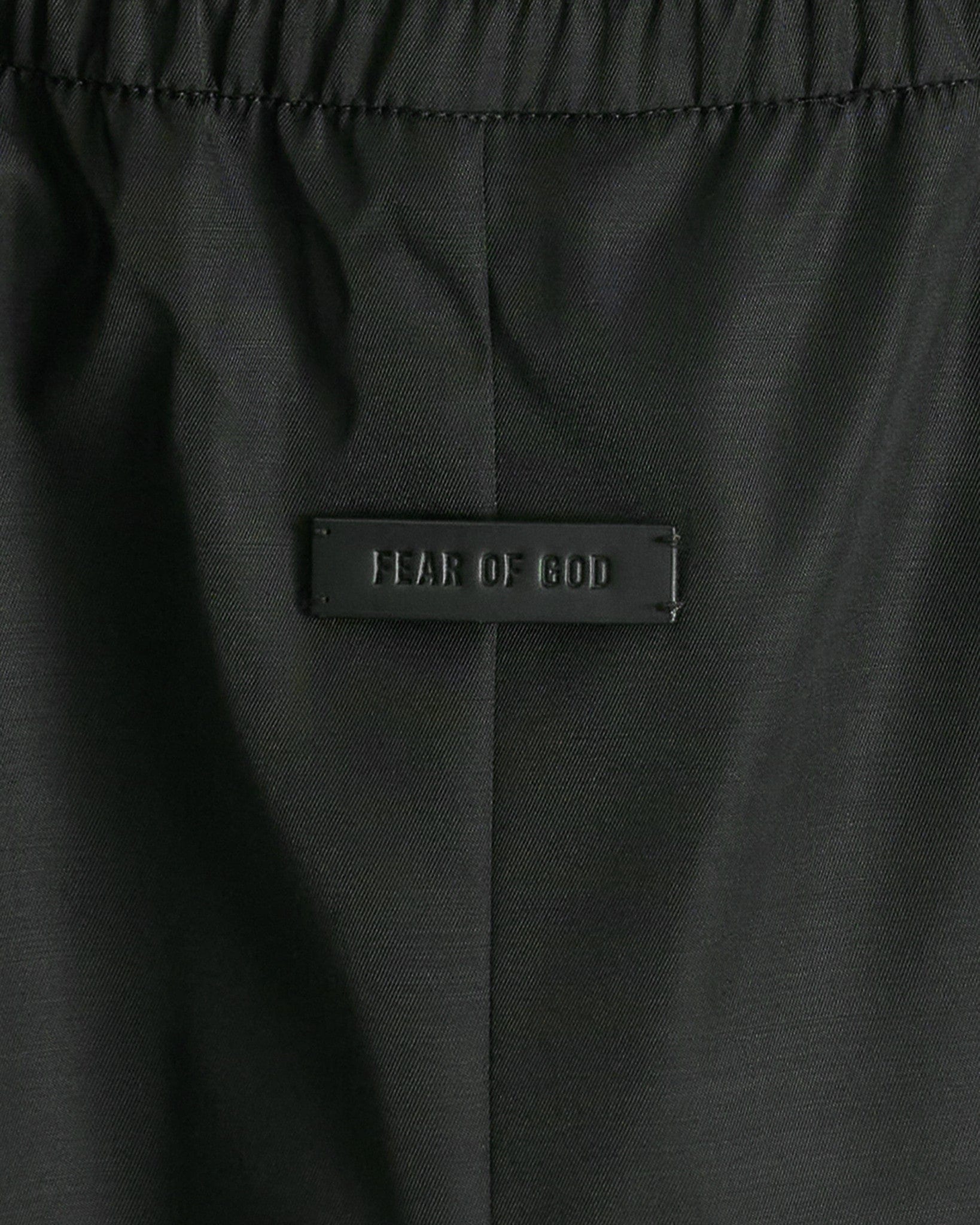 Fear of God Men's Pants Center Seam Track Pant in Black