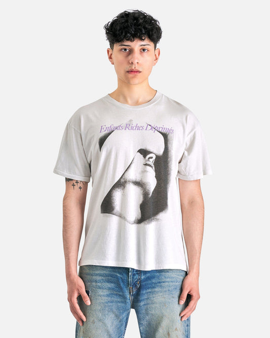 Enfants Riches Deprimes Men's T-Shirts Chained To A Cloud T-Shirt in Faded White