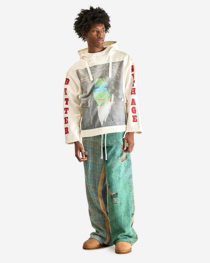 Better With Age Men's Sweatshirts Charlie Gunner Smock in White