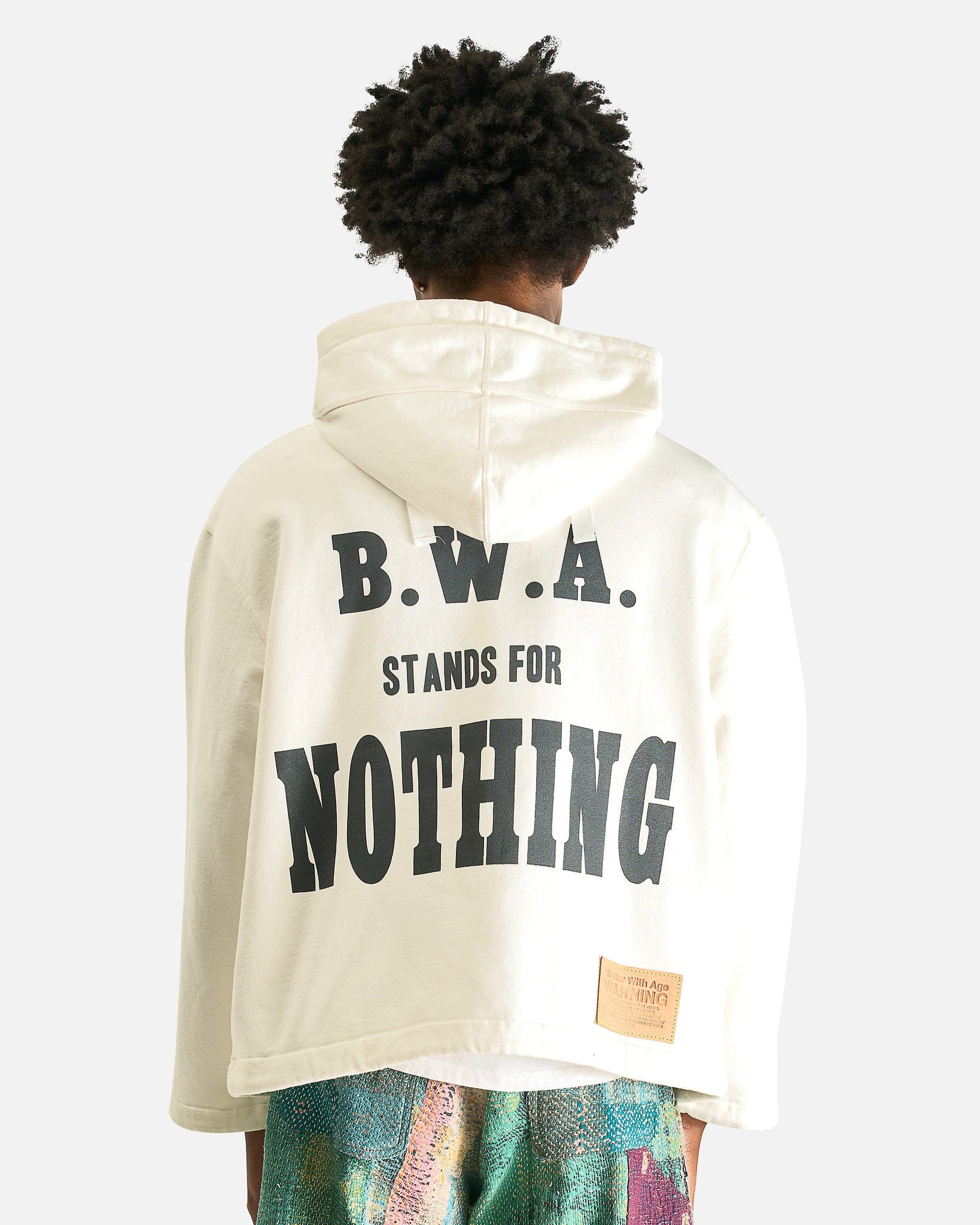 Better With Age Men's Sweatshirts Charlie Gunner Smock in White