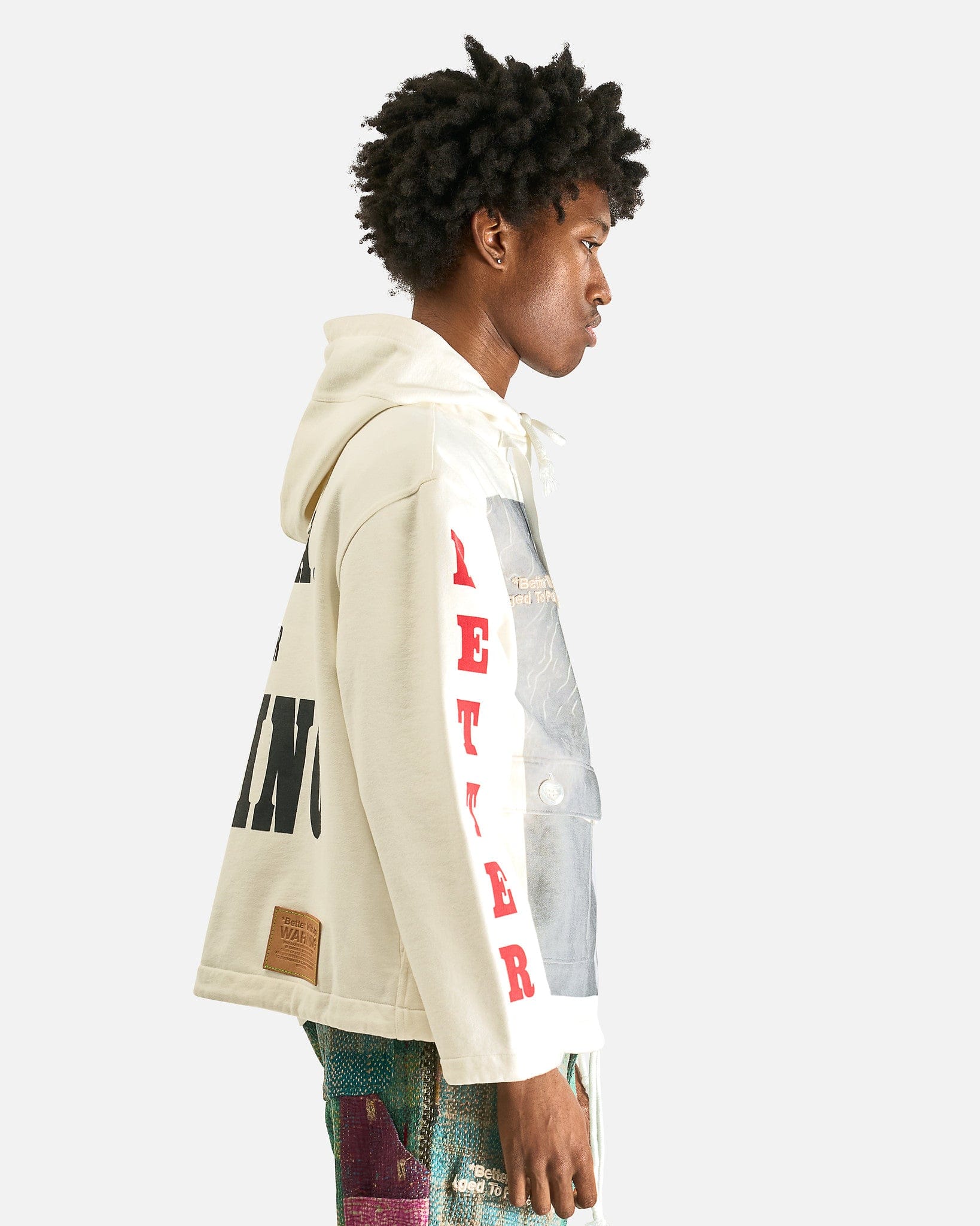 Better With Age Men's Sweatshirts Charlie Gunner Smock in White