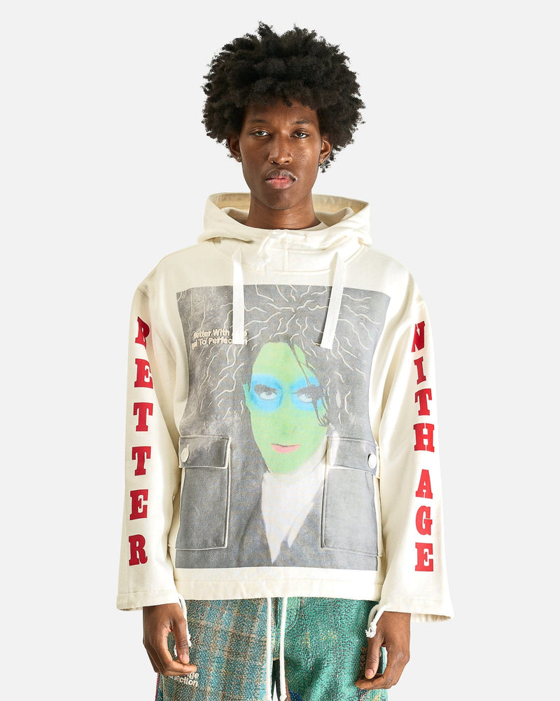 Better With Age Men's Sweatshirts Charlie Gunner Smock in White