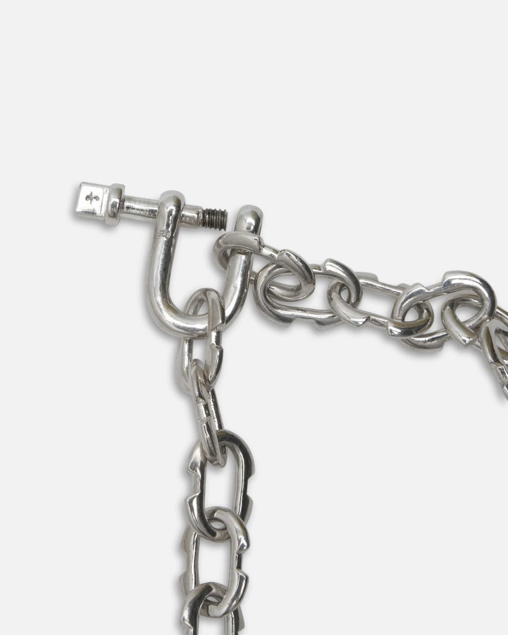 Parts of Four Jewelry 45cm Charm Chain Choker in Tiny Deco Links / PA