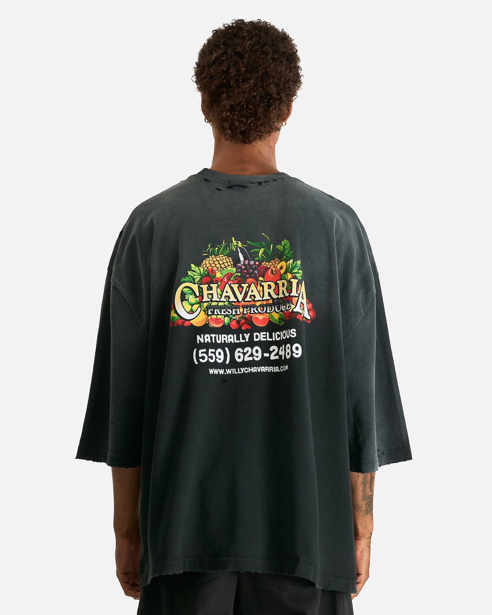 Chavarria Fresh Produce Buffalo Tee in Black – SVRN