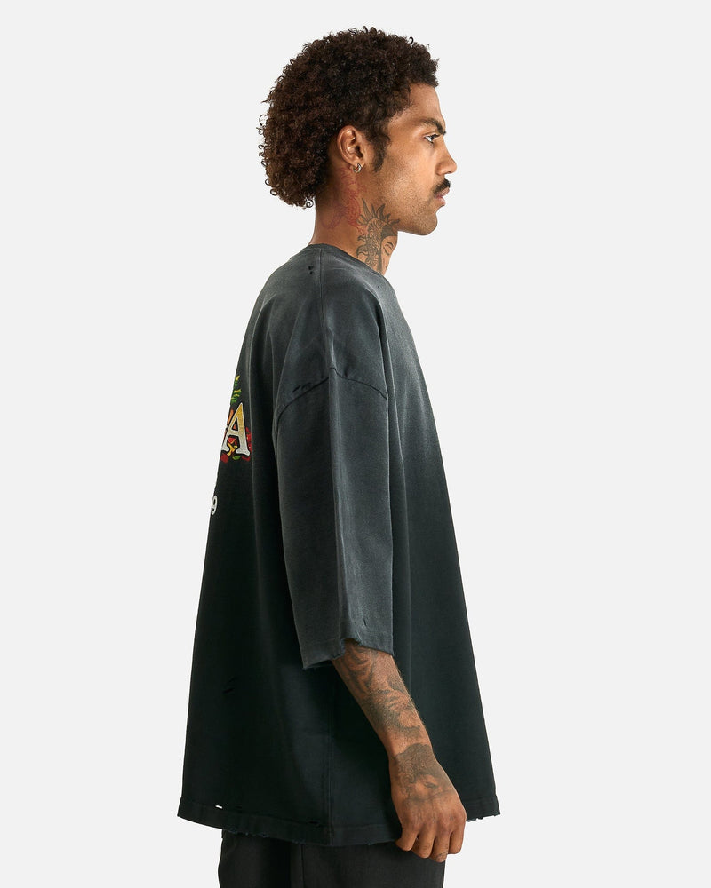 Willy Chavarria Men's T-Shirts Chavarria Fresh Produce Buffalo Tee in Black