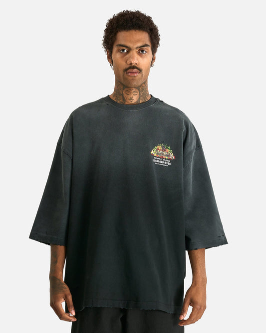 Willy Chavarria Men's T-Shirts Chavarria Fresh Produce Buffalo Tee in Black