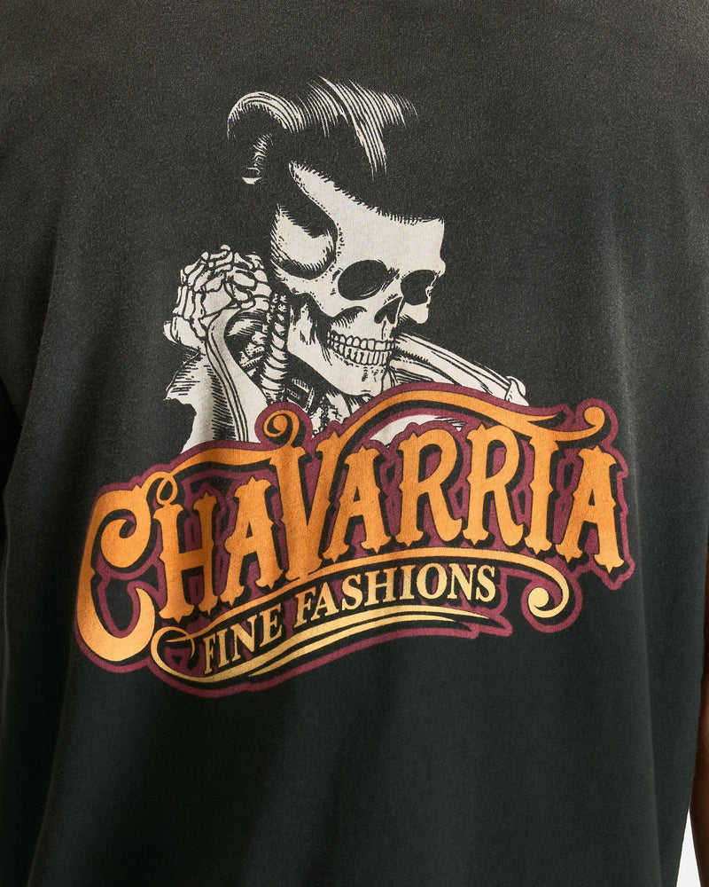 Willy Chavarria Men's T-Shirts Chavarria Pomade Easy Tee in Black