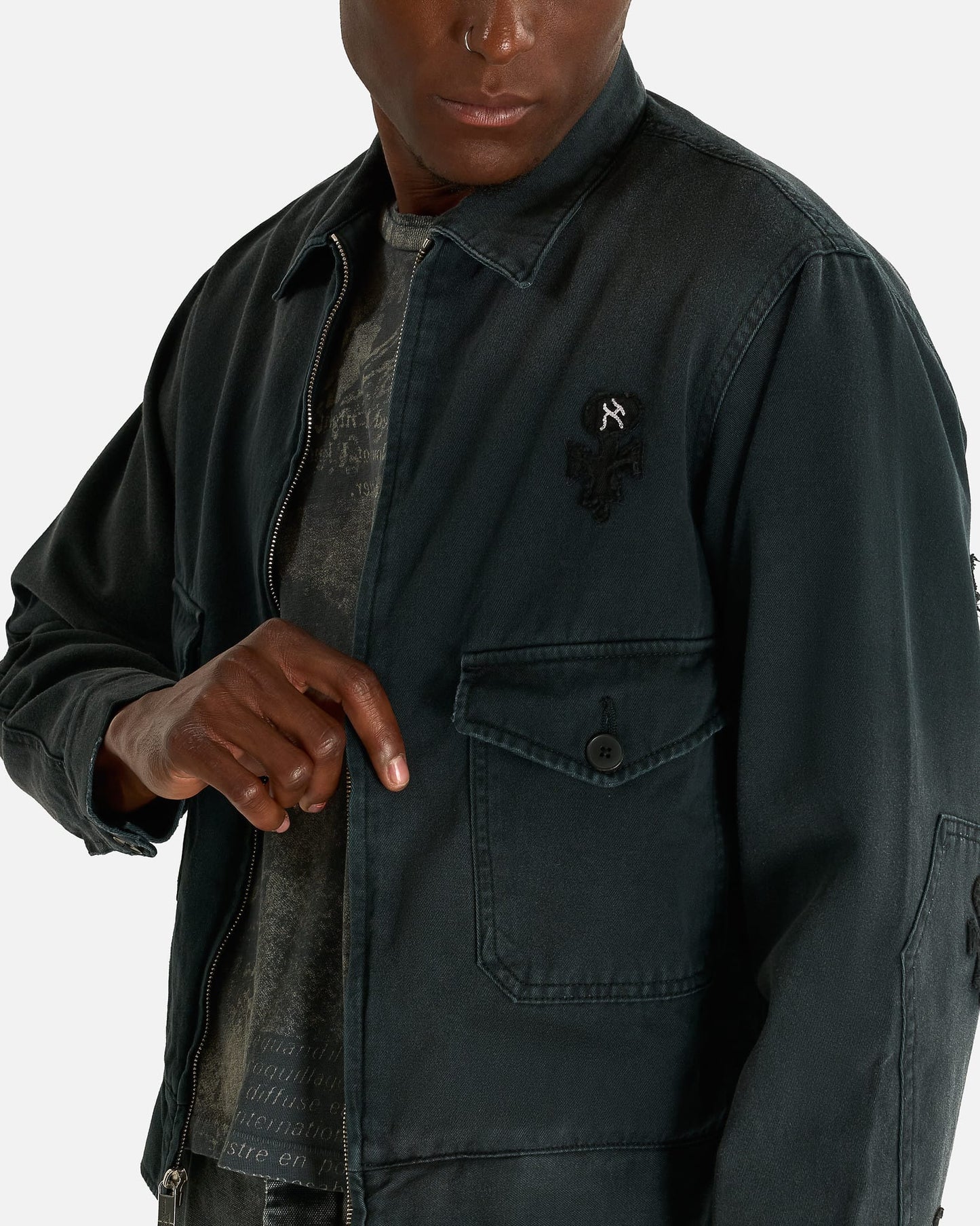 Enfants Riches Deprimes Men's Jackets Chiens De Chasse Jacket in Black