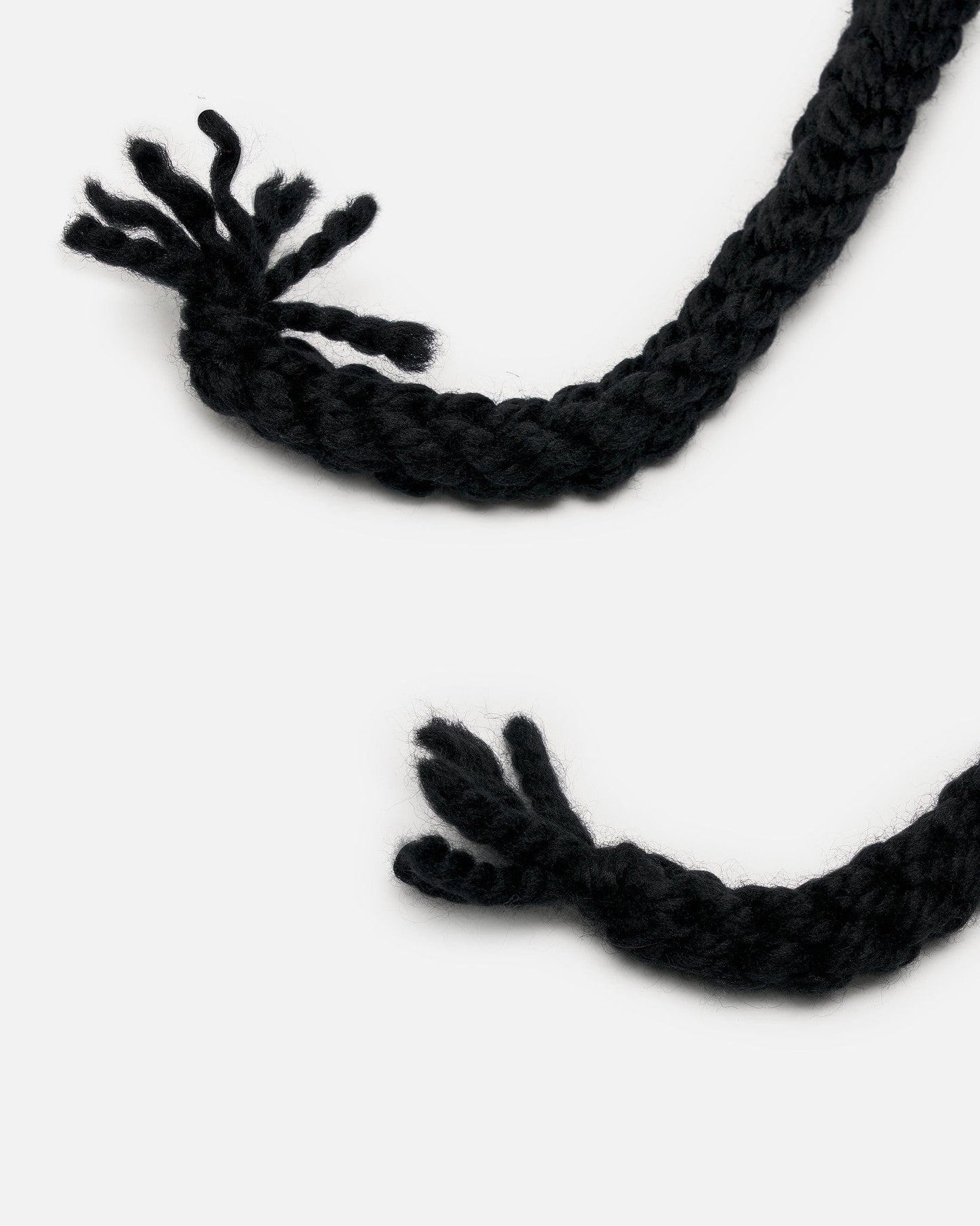 Maison Margiela Men's Hats Childish Stitches Beanie in Black