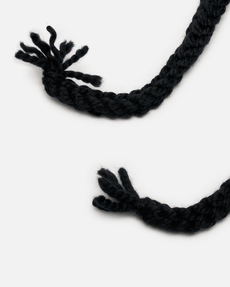 Maison Margiela Men's Hats Childish Stitches Beanie in Black