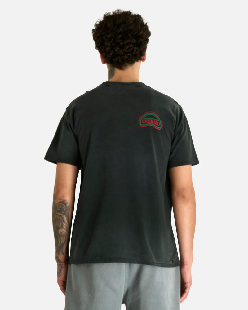 Willy Chavarria Men's T-shirts Chorizo Easy Tee in Black