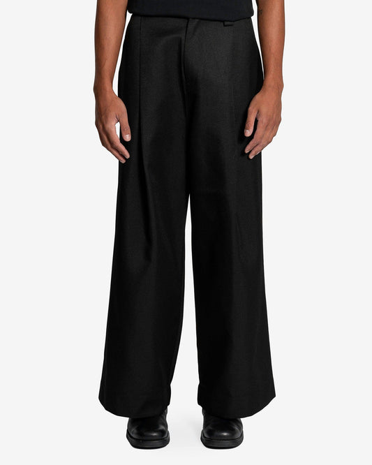 Willy Chavarria Men's Pants Chuco Chino Wide in Black
