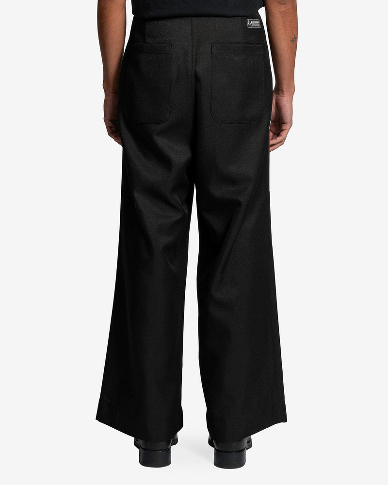 Willy Chavarria Men's Pants Chuco Chino Wide in Black