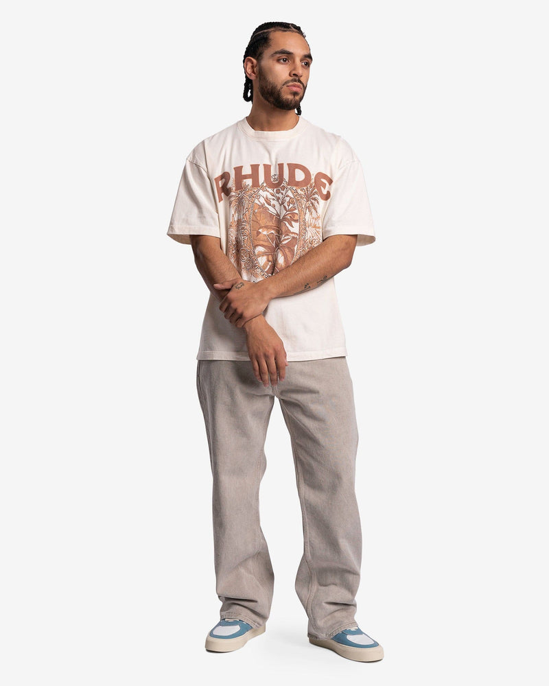 Rhude Men's T-Shirts Cigaro T-Shirt in Vintage White