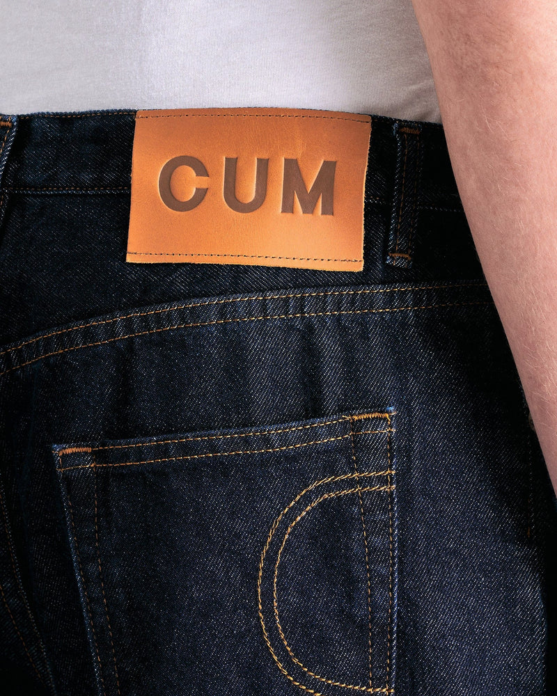 Edward Cuming Men's Pants Circle Window Jean in Indigo