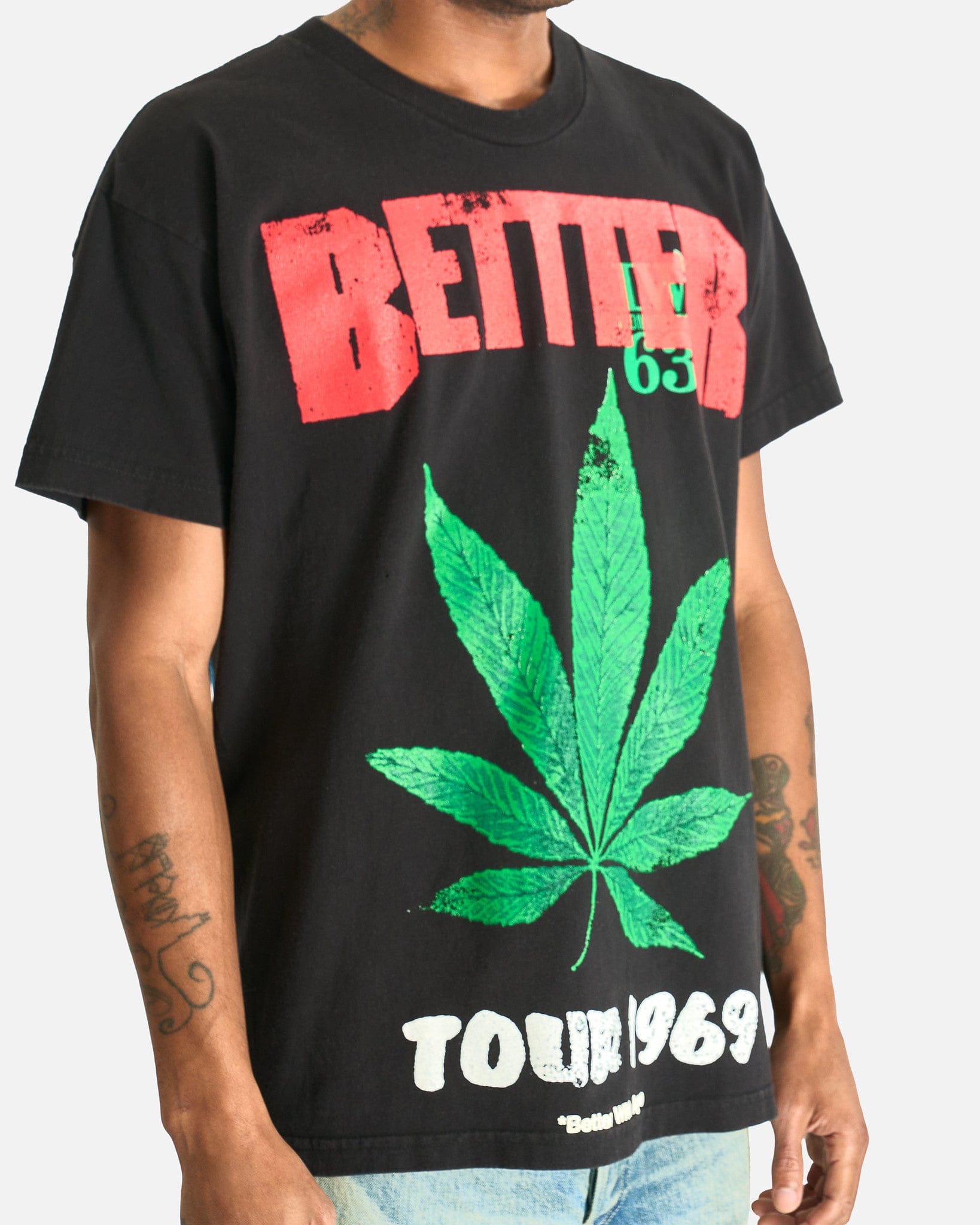 Better With Age Men's T-Shirts Clari Tee in Multi