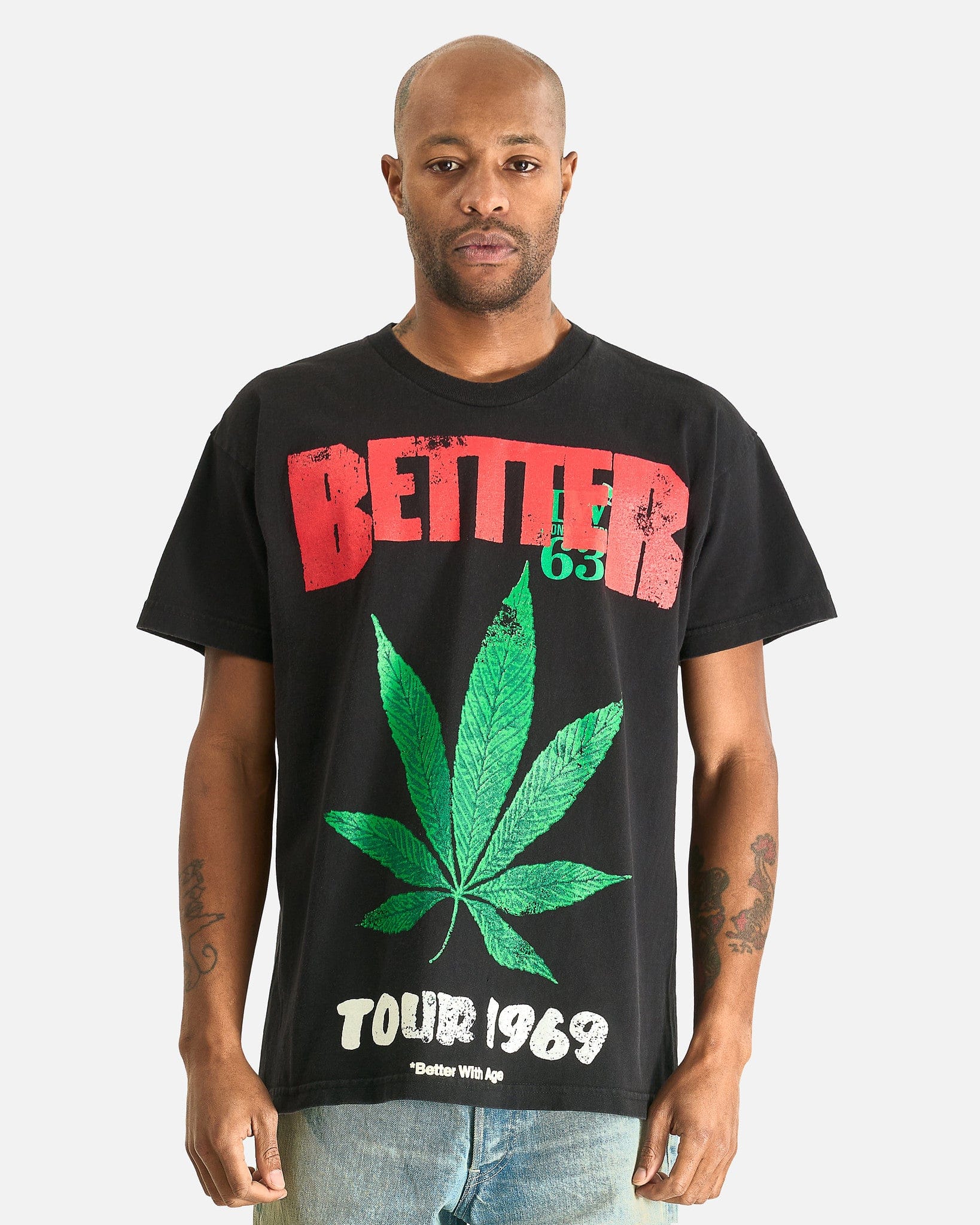 Better With Age Men's T-Shirts Clari Tee in Multi