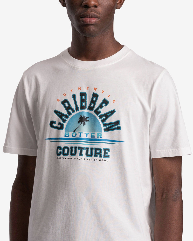 Botter Men's T-Shirts Classic Caribbean Couture T-Shirt in White/College