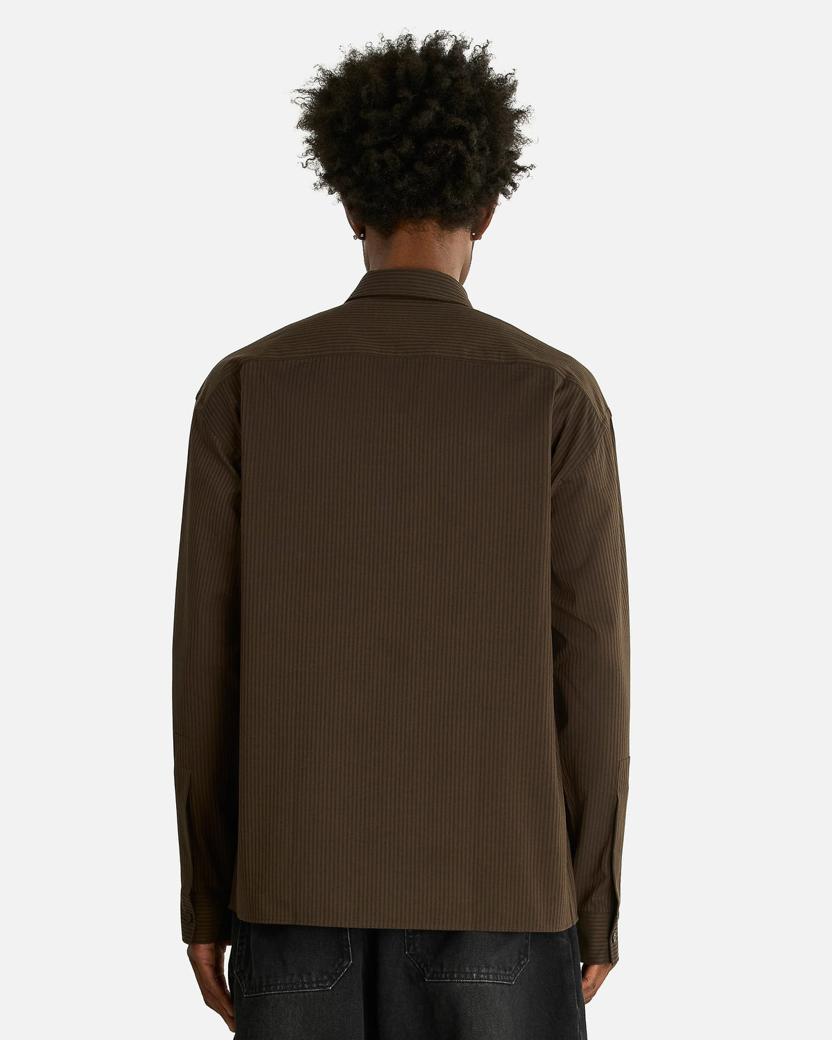 Studio Nicholson Men's Shirts Classic Shirt in Malt