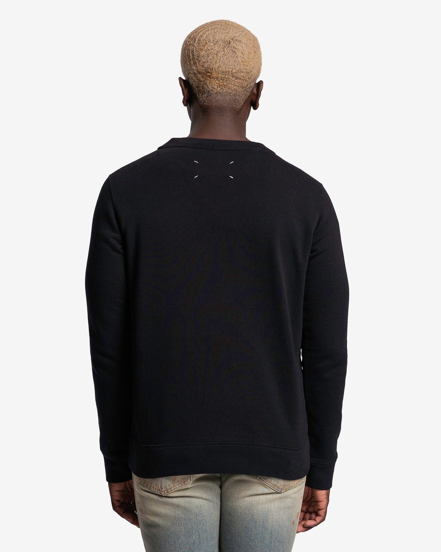 Maison Margiela Men's Sweatshirts Classic Sweatshirt in Black