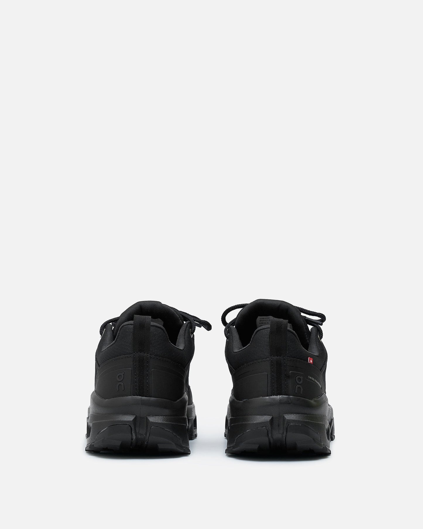 On Men's Sneakers Cloudrock Low WP in Black