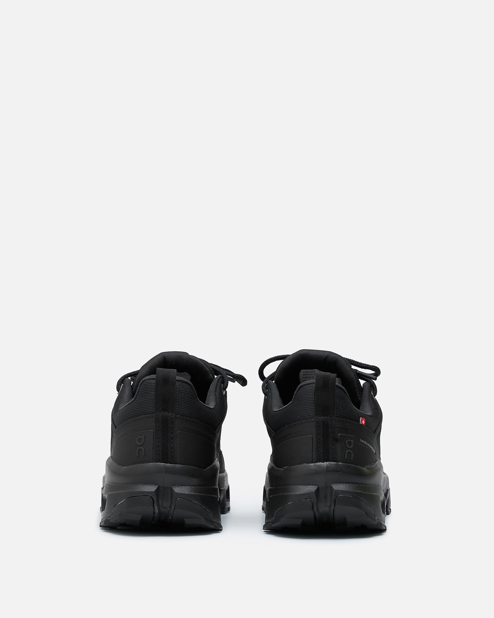 On Men's Sneakers Cloudrock Low WP in Black